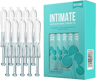 Long Lasting Comfort Vaginal Moisturizer - Intimate Moisturizing Feminine Lube Injector for Women's Dryness - Disposable Prefilled Massage Gel (10 Pcs)