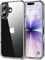 Vista 154 de HOOMIL Funda para iPhone 7 Plus/iPhone 8 Plus de 5.5 pulgadas, no amarillea, protección contra caídas, cubierta trasera dura transparente