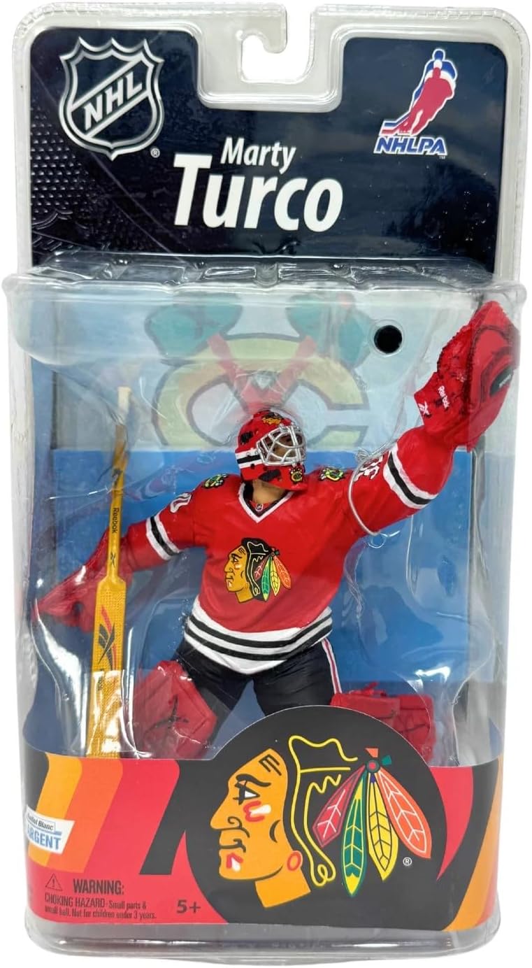 NHL Sports Picks Series 27 Action Figure Marty Turco (Chicago ...