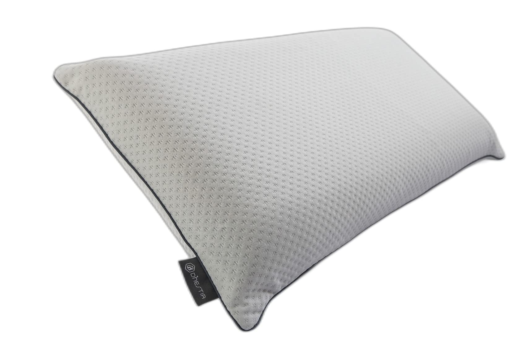 Sibiles Almohada Viscoelástica Núcleo Carbono y Funda Acolchada Viscosoft Color Único Talla Almohada 105 cm