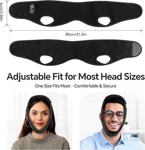 Miniatura 8 de Almohadilla térmica inalámbrica TMJ para dolor de mandíbula, envoltura de calefacción de mandíbula, productos de alivio de mandíbula, almohadilla