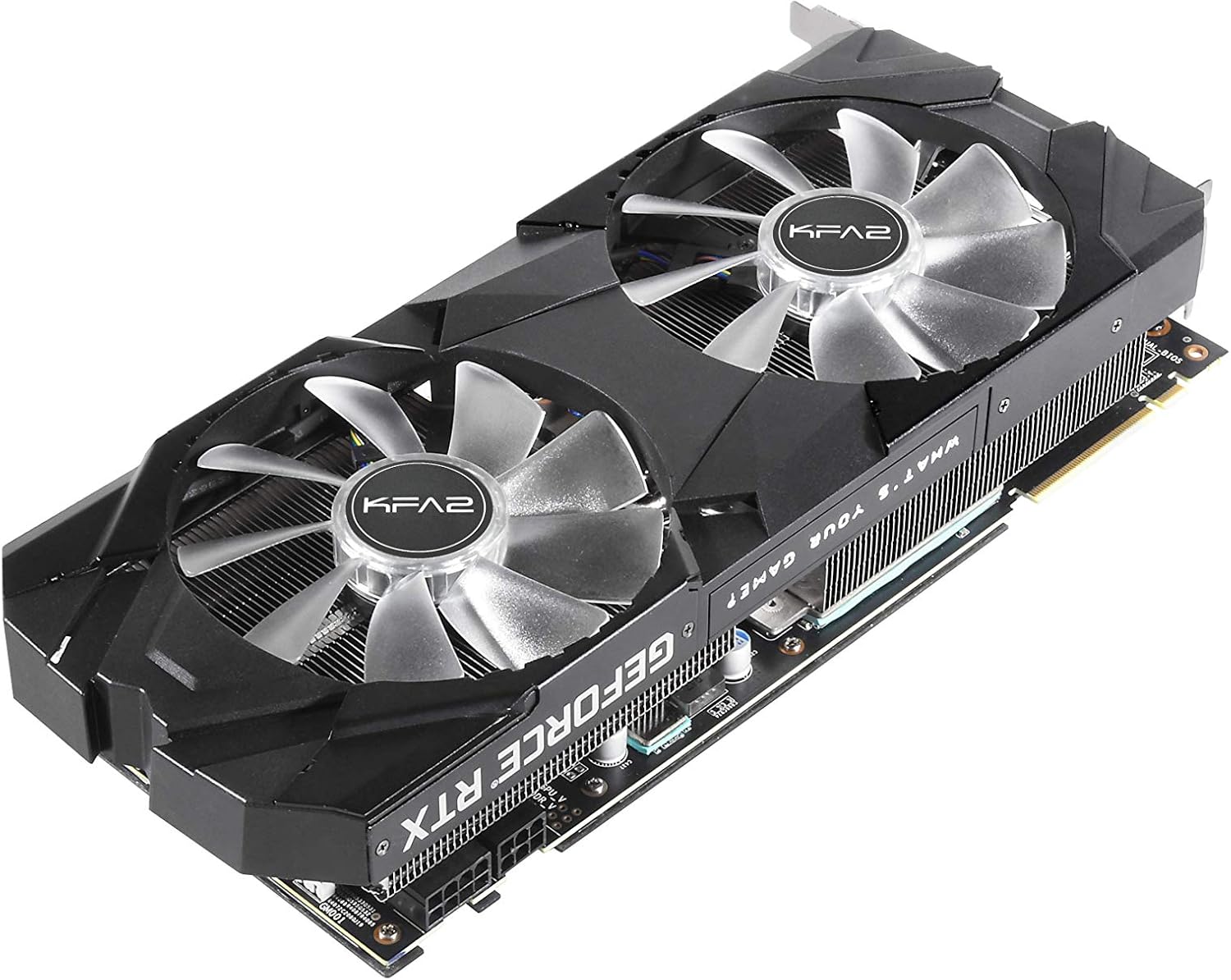 KFA2 nVidia GeForce 256-bit GDDR6 PCIe 26NRL7HPX7OK - Scheda grafica, nero KFA2 nVidia GeForce 256-bit GDDR6 PCIe 26NRL7HPX7OK - Scheda grafica, nero