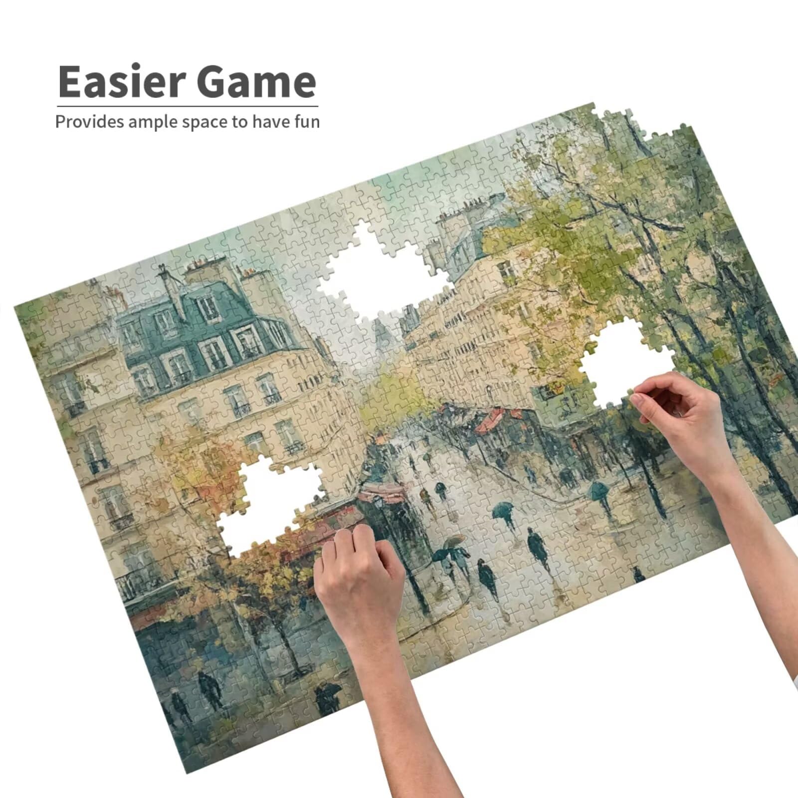 Puzzle Londyn, 6000 elementów, puzzle uliczne dla dorosłych, z pudełkiem na prezent, duże drewniane puzzle dla dorosłych, gra zręcznościowa dla całej rodziny, prezenty dla kobiet, 105 x 180 cm, 2038y