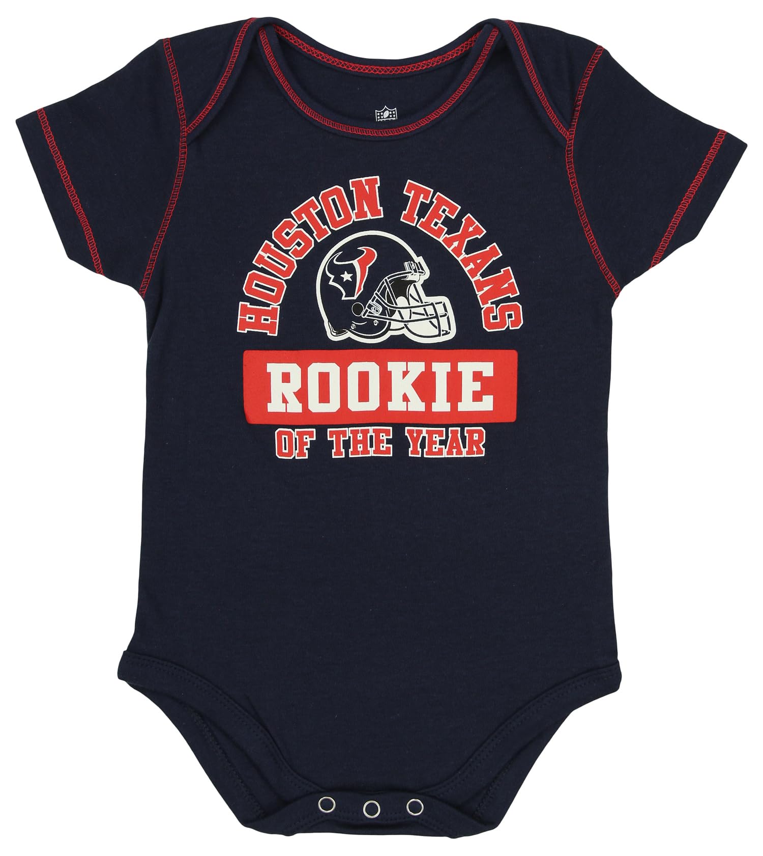 VF Cincinnati Reds Girl's Hearts Infant Creeper Bodysuit - Team Colors (White, 3-6 Months, Cincinnati Reds)