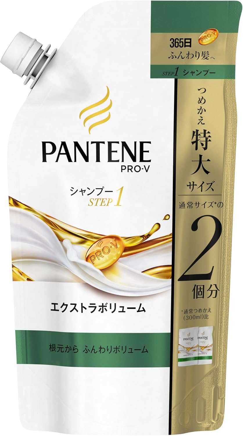 Japan Hair Products Pantene extra volume shampoo refill