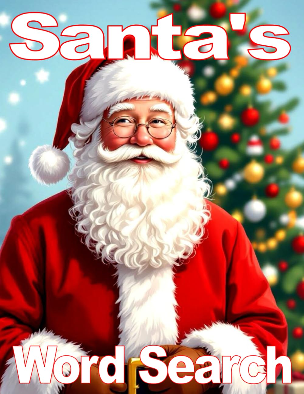 Santa's Christmas Word Search Book: A Festive Word Search Book with Christmas Themed Puzzles for Nostalgic Holiday Fun!