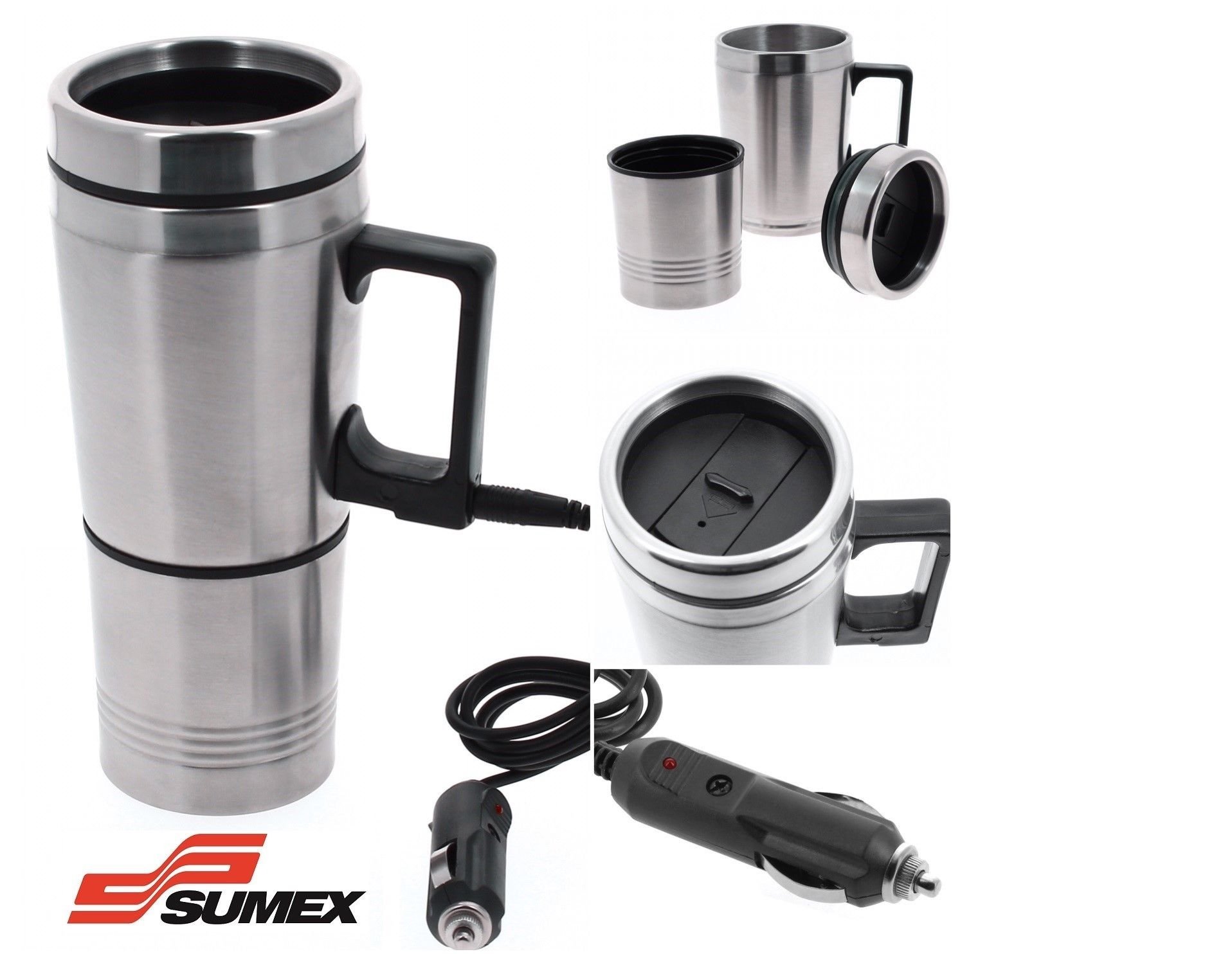 SUMEX COFMUG1 Thermos électrique et Tasse de café 12 V