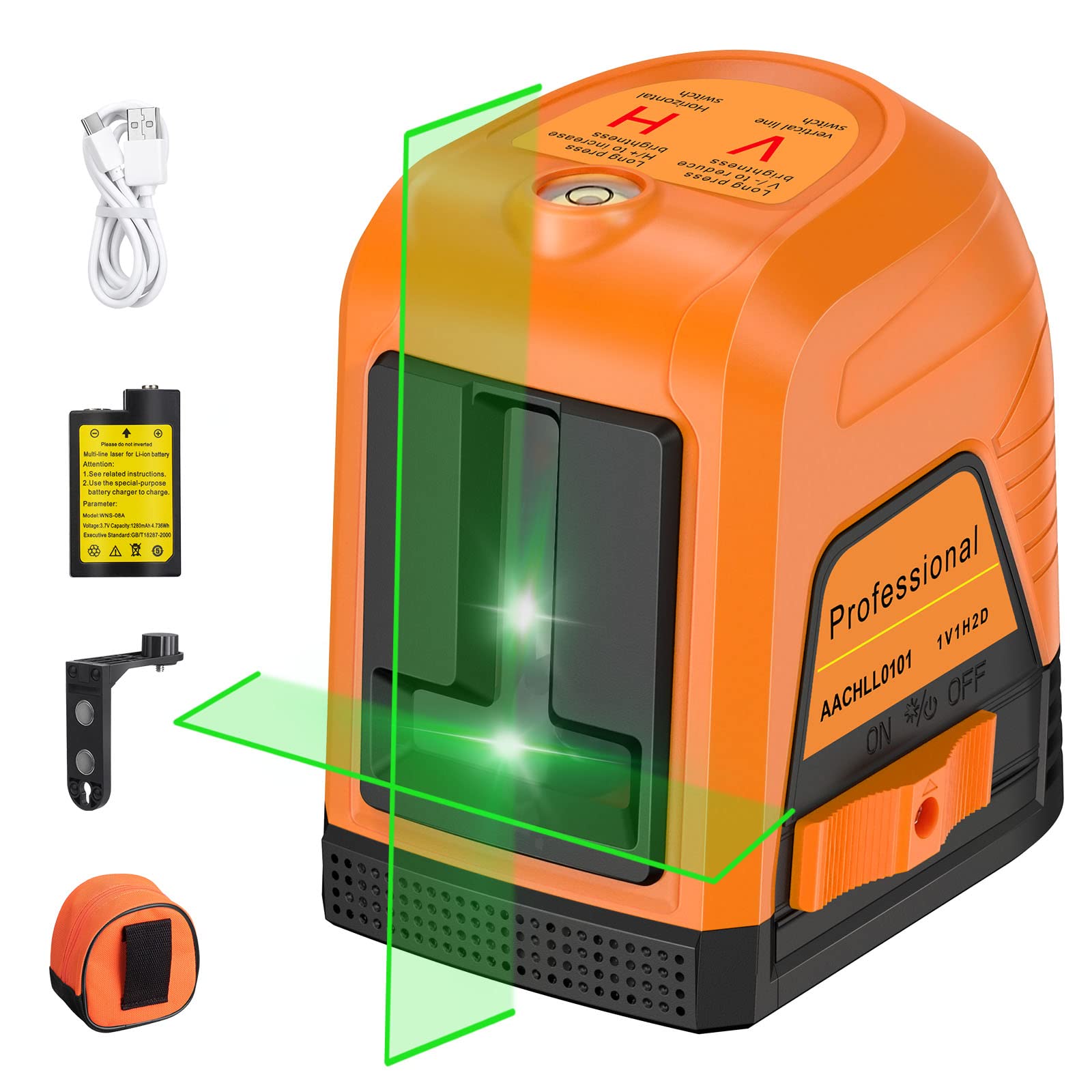 Buy Laser Level Self Leveling, [Dual Laser Module] CHILEAD 100ft Green
