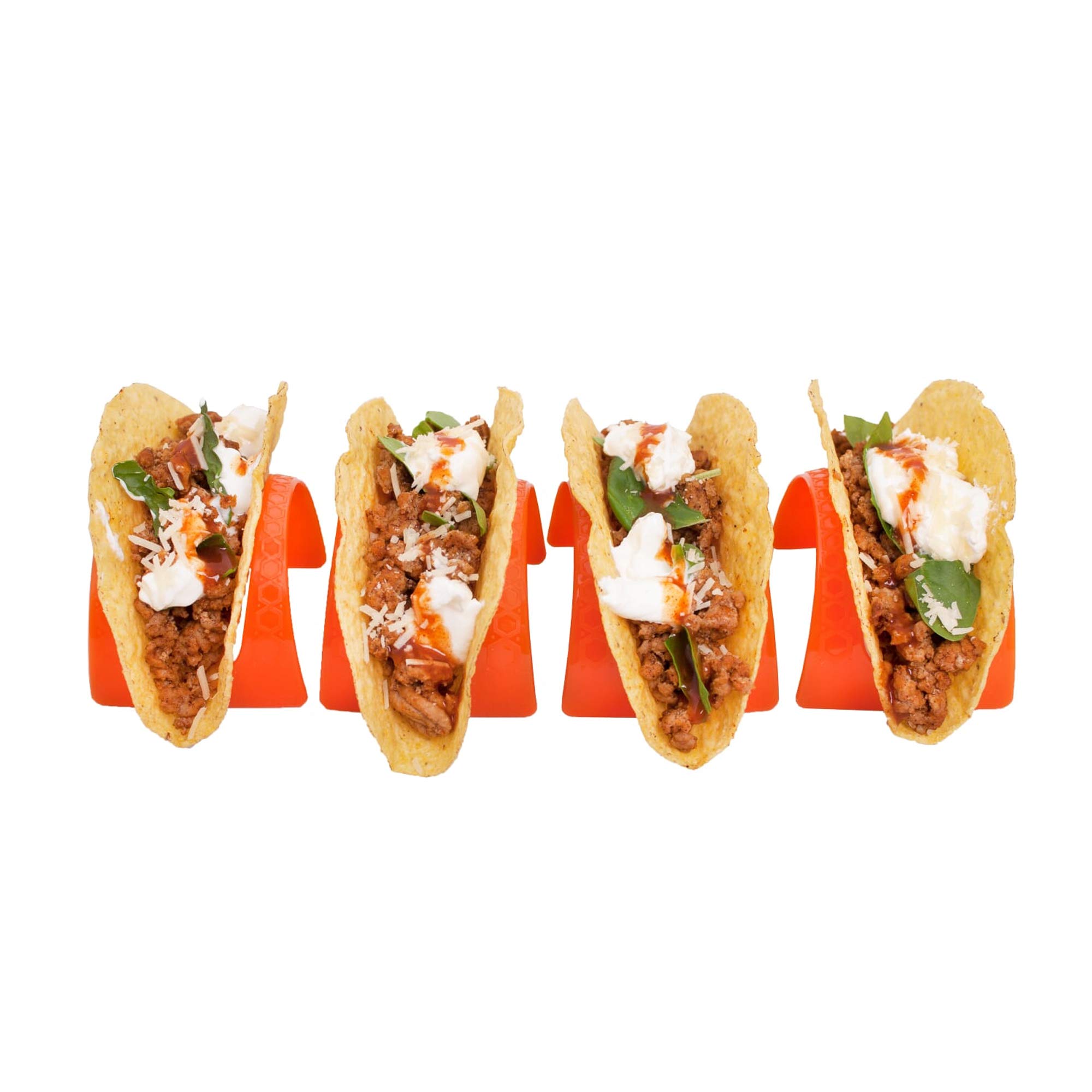 Taco Shells Hard Taco Holder Stand (8-Pack) - Rack For Hard & Soft ...