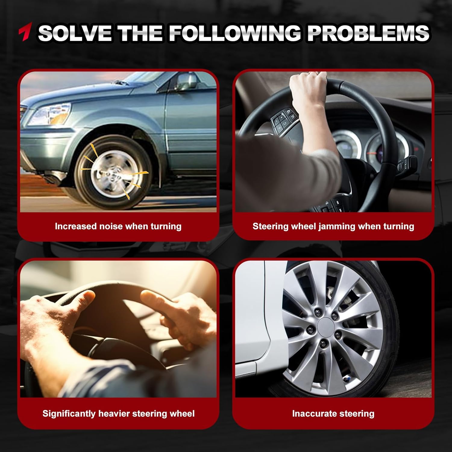 21-5419 Power Steering Pump with Pulley Compatible with Honda CR-V EX LX 2002-2004, Acura TSX Base 2006-2008 2.4L L4, Power Assist Pump Replace # 56110PNB306, 56110PNBA01, 56110PNBA02