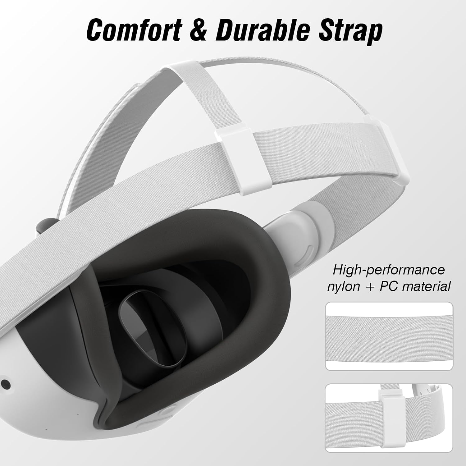 Head Strap for Oculus Quest 3/3S, Meta 3/3S