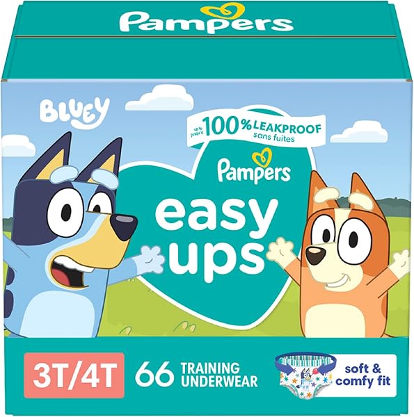 Pampers Easy Ups Bluey Review: Scent & Leak Concerns — Are They Worth It?