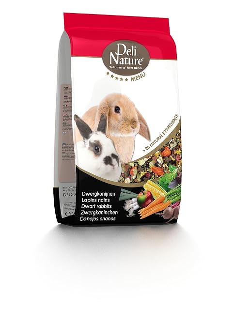 DELINATURE Mixtura para Conejos Enanos, Menú 5*