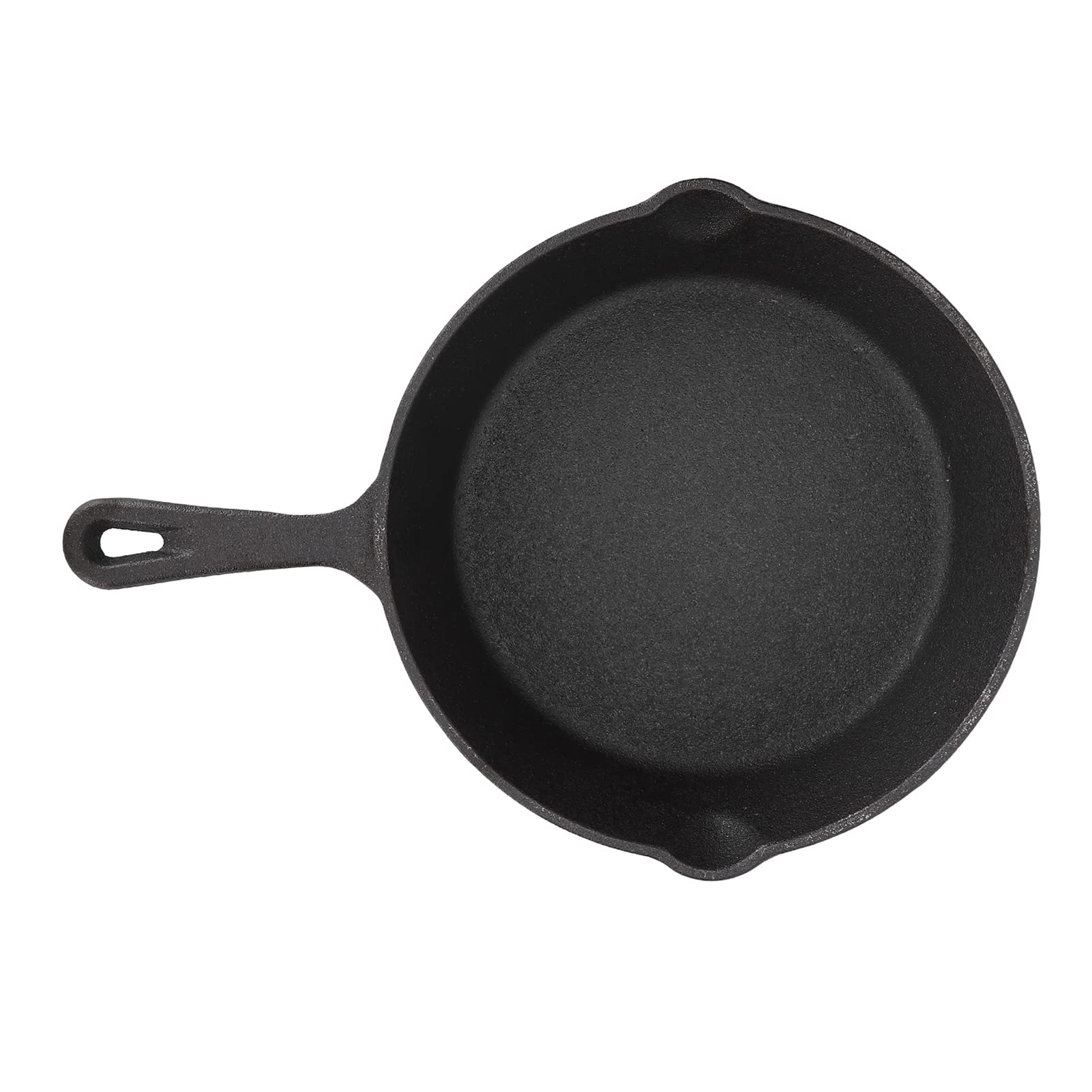 Pongnas Wstępnie Sezonowana Patelnia żeliwna Zapewniająca Równomierne Ciepło, Wszechstronne Gotowanie, Patelnia 26 Cm do Piekarnika i Grilla (26 cm/10,2 cala)