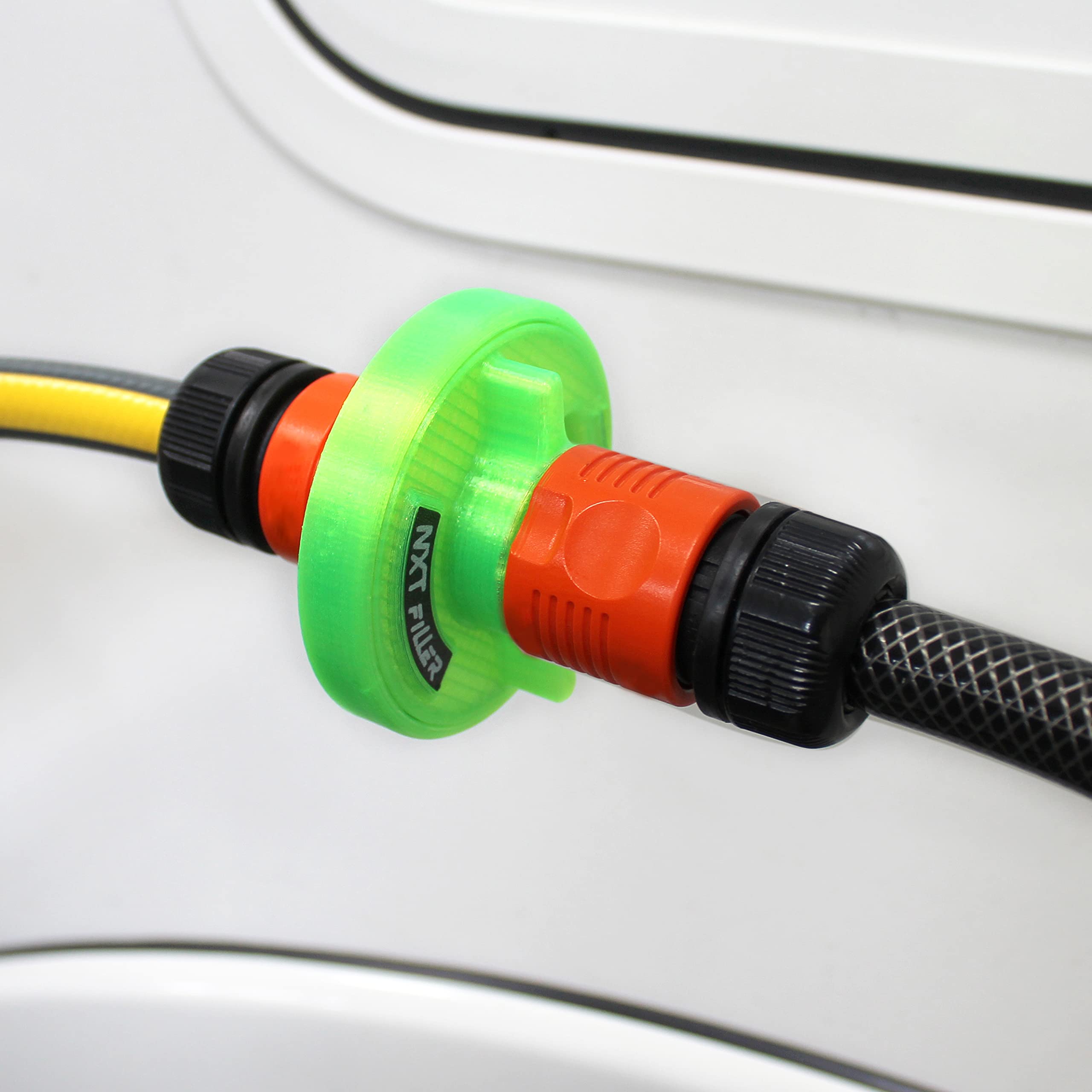 Adattatore NXT Filler per Il carico Acqua per Camper e Caravan, con Raccordo di Collegamento per Filtro Compact di Acquatravel