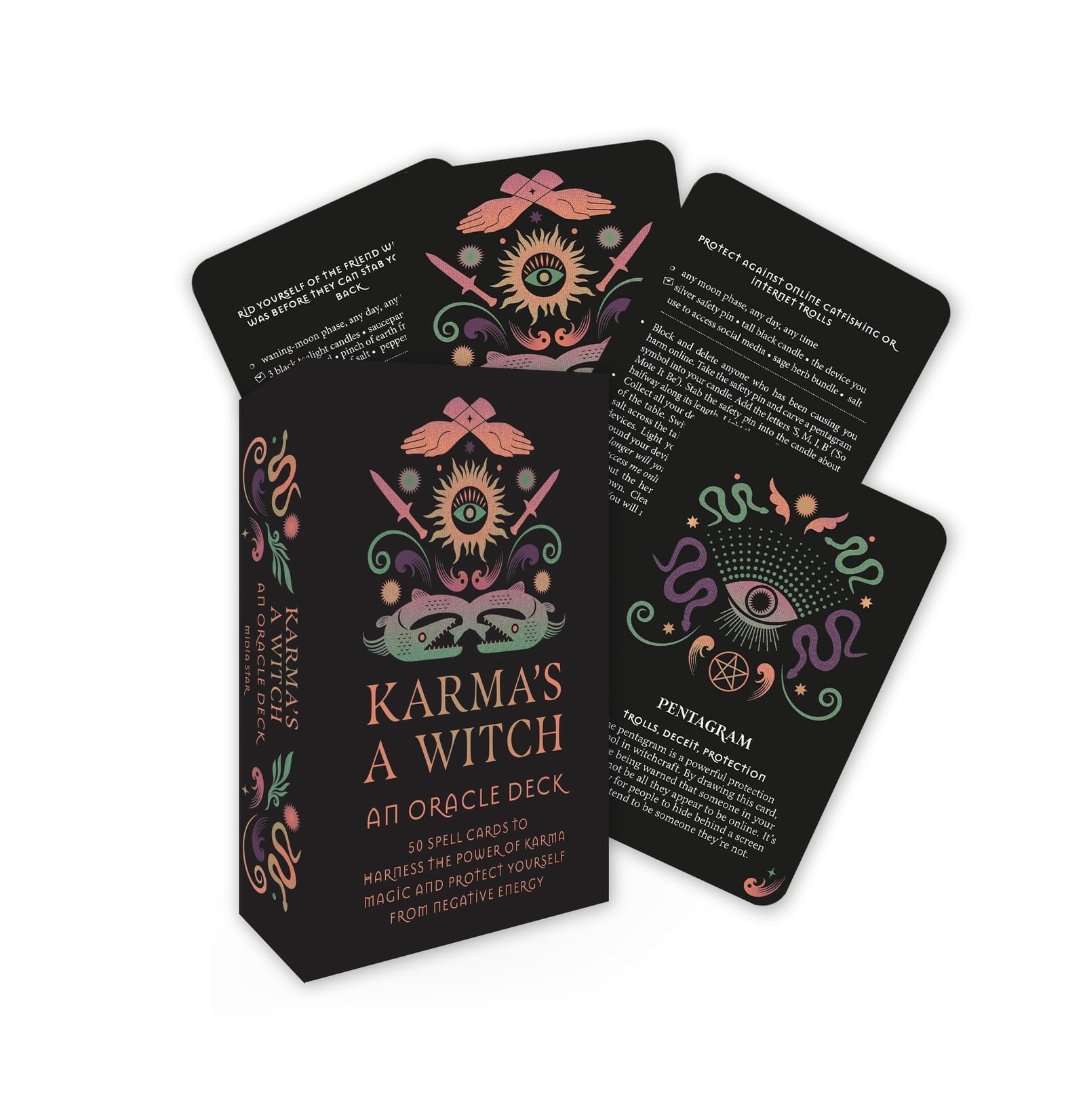 Karmas a Witch An Oracle Deck by Midia Star 9781841816487