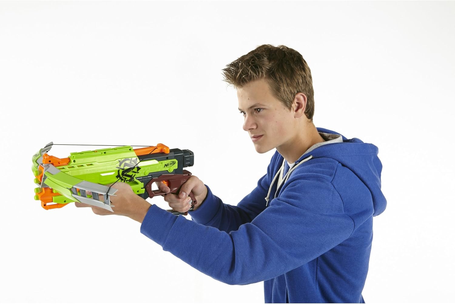 Nerf Zombie Strike Crossfire Bow Blaster