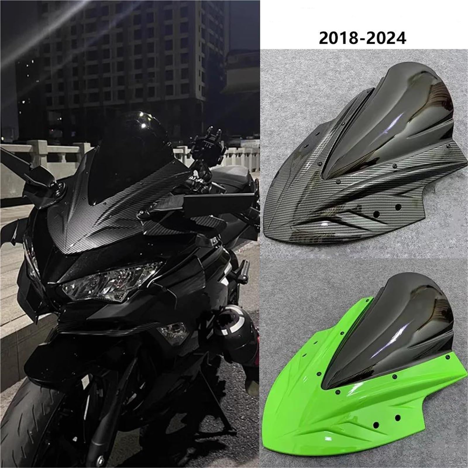 Amazon | ウインドスクリーン バイク用フロントガラス バイザー に適合