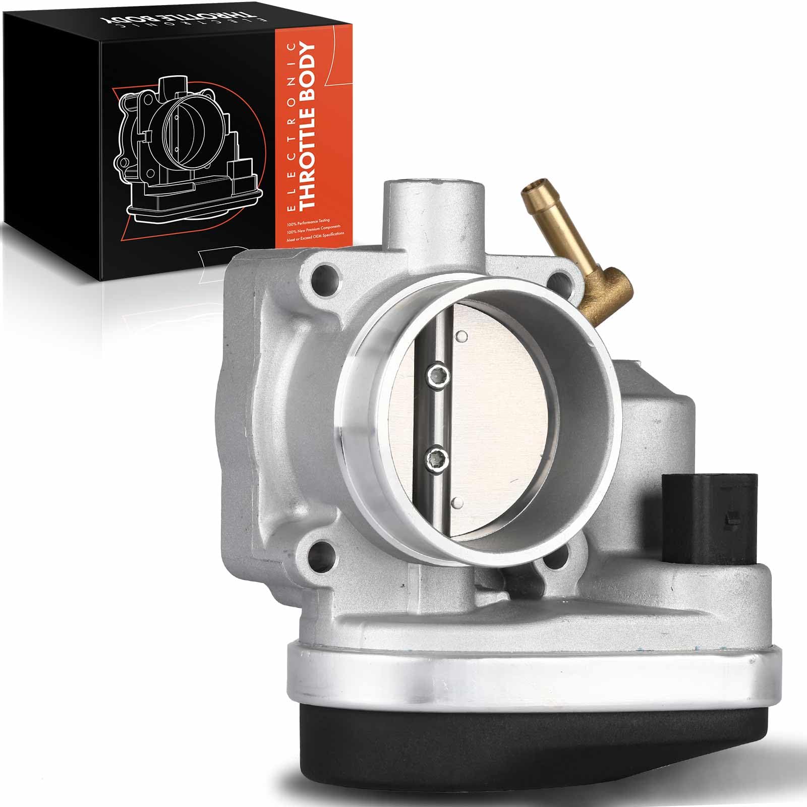 Frankberg Throttle Valve Socket with Seal for M-i-n-i Cooper S R50 R52 R53 1.6L Petrol W11B16A 2002-2007 13541503358