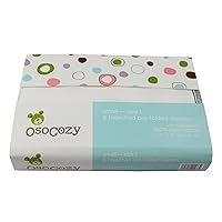 Vista 1 de OsoCozy Prefolds Bleached Cloth Baby Diapers, Size 1 (7-15 lbs), Soft, Absorbent and Durable 100% Natural Cotton, Our Top Selling Diaper Service