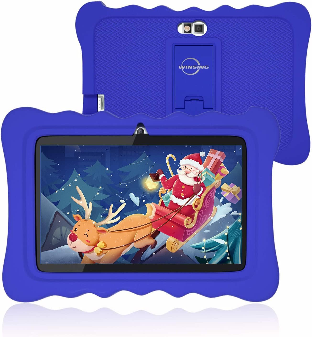 Winsing Tablet for Kids 7 Inch, Kid Tablets with case Included for Toddlers Age 2-8, 2+16GB, Parental Control, Preloaded Learning & Training Apps, Games (Blue)
