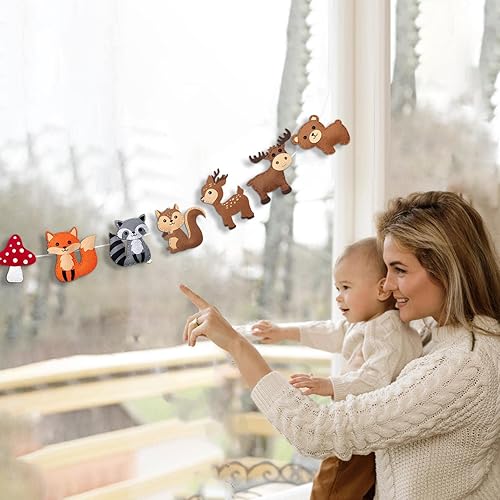 Miniatura 8 de Kit de costura de animales del bosque kit de manualidades de animales de dinosaurio para niños manualidades y costura animales de felpa de fieltro