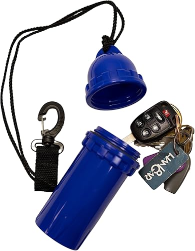 Miniatura 6 de Scuba Choice Caja seca cilíndrica con clip, color azul