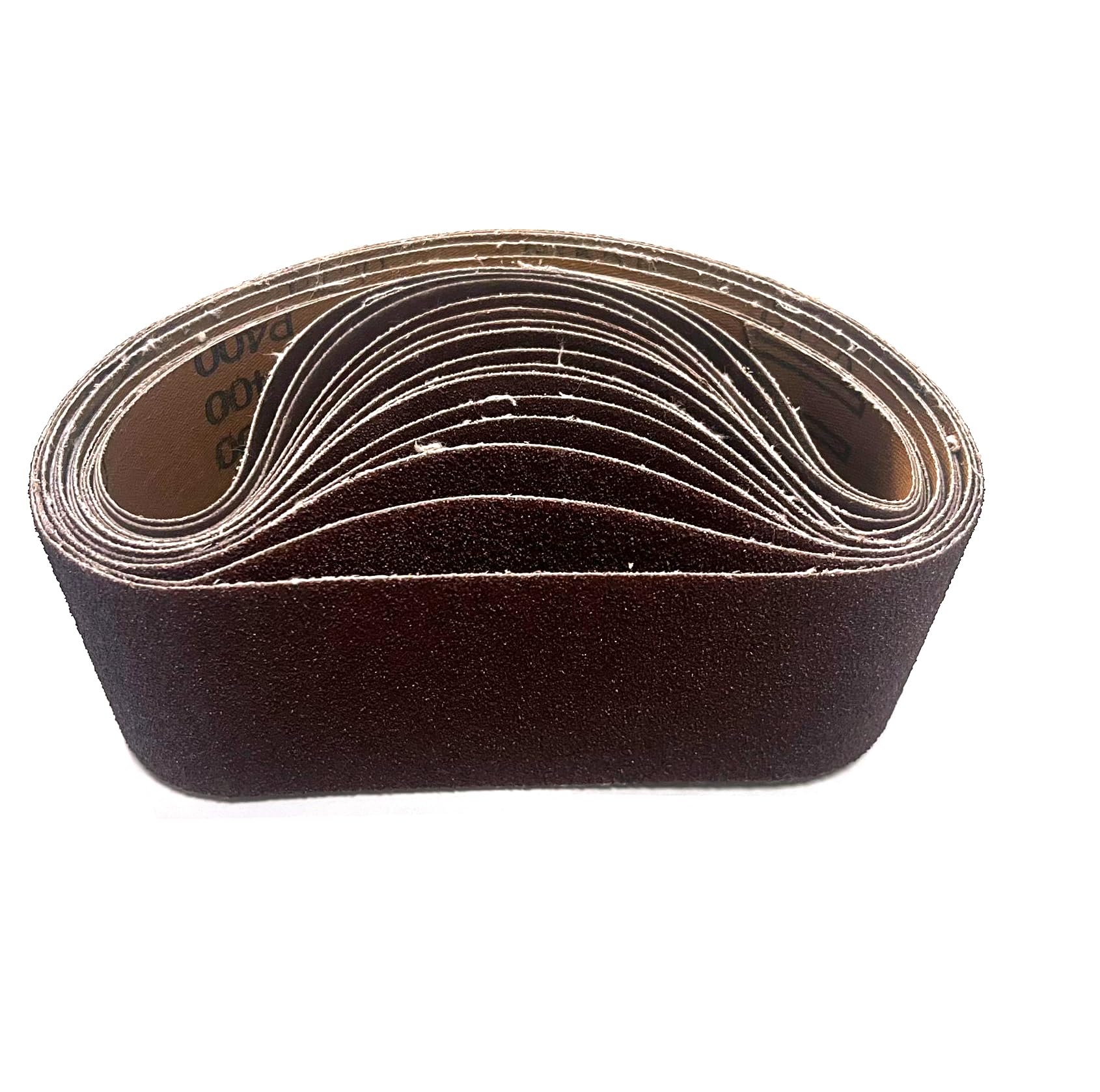 Bande abrasive 75 x 457 mm pour ponceuse grain 120 240 400