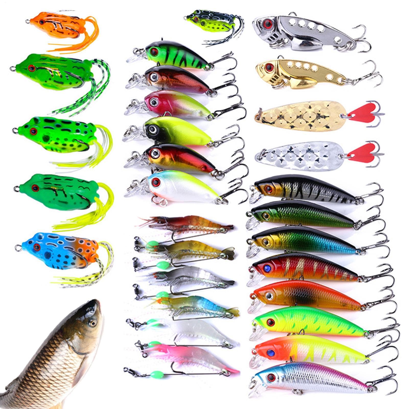 Swim Baits Angelköder-Set zum Angeln