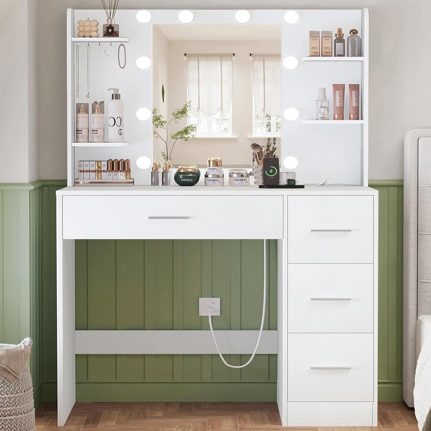 TEENFON Badezimmerschrank,