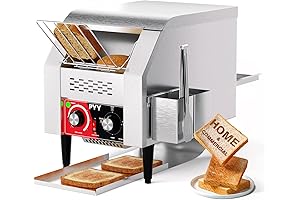 Commercial 150-Slice Heavy-Duty Conveyor Toaster