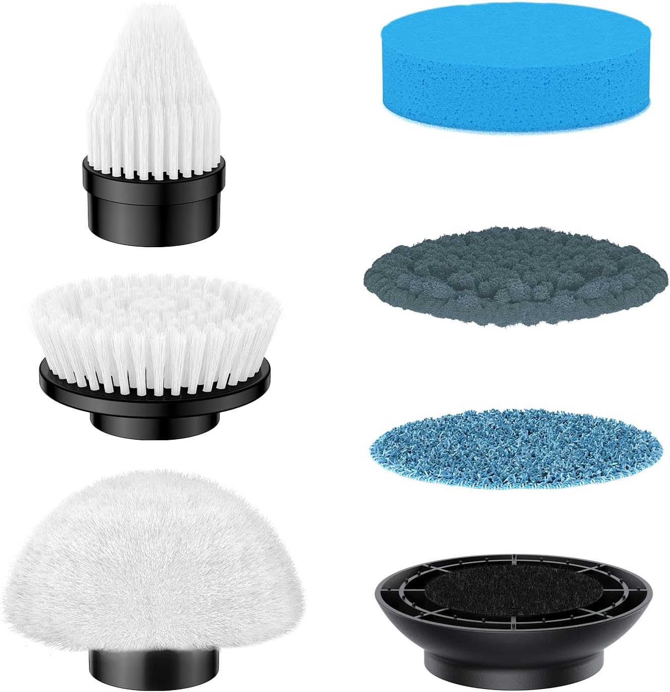 LABIGO 6 Pack Replaceable Brush Heads, Replacement Brush