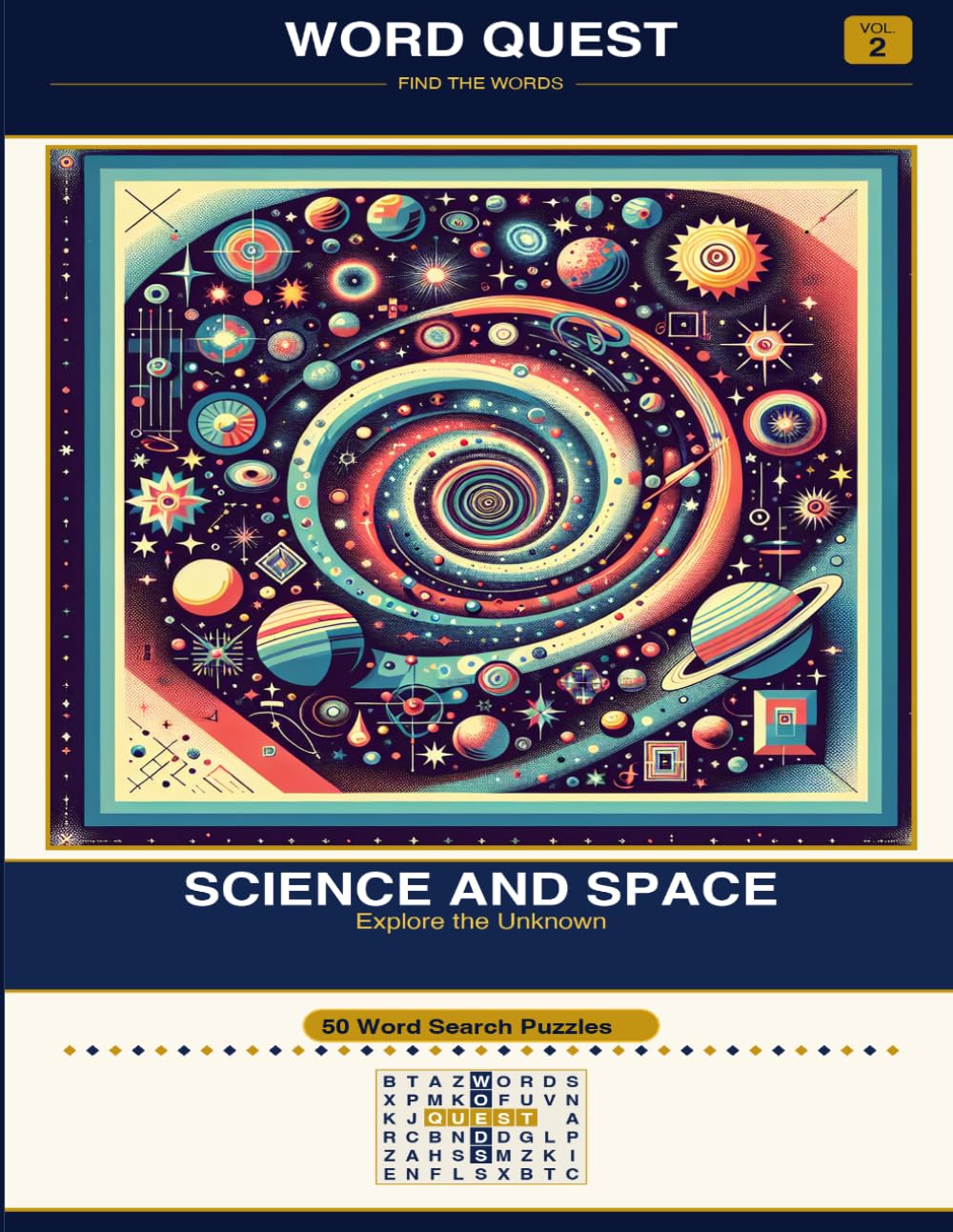 WORD QUEST Vol. 2: Science and Space: Explore the Unknown