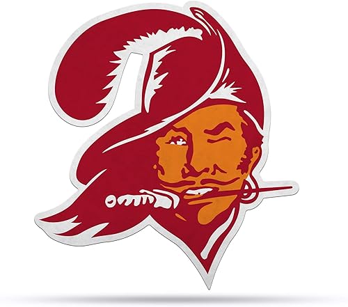 Miniatura 25 de Rico Industries Banderín de fútbol americano de la NFL con corte retro, decoración del hogar y la sala de estar, fieltro suave EZ para colgar