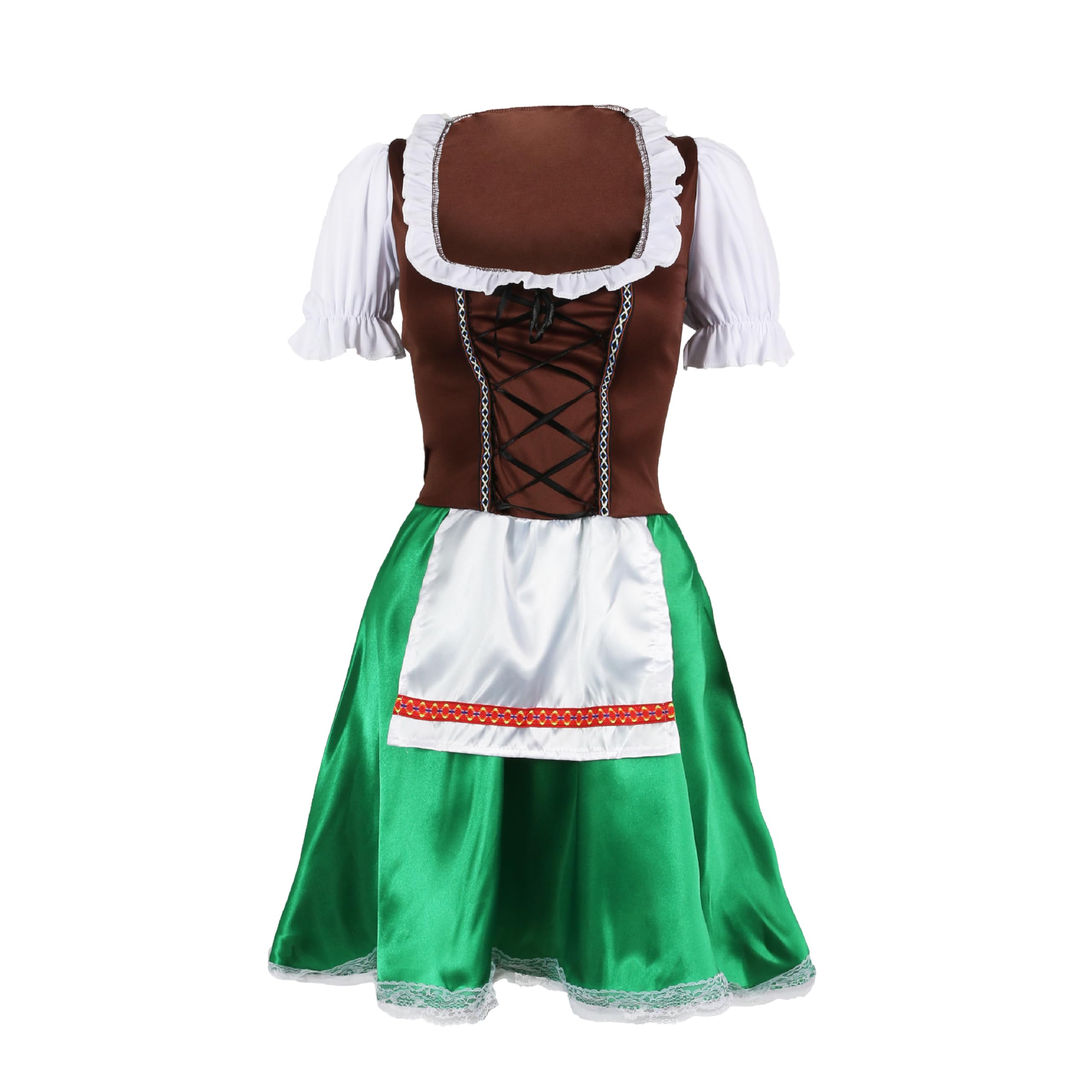 I LOVE FANCY DRESS Disfraz DE Mujer BAVARA Marron Y Verde para Adultos Conjunto TEMATICO DE ALEMAN Fiestas TEMATICAS, Oktoberfest O Despedidas DE Soltero EN Tallas 36-52