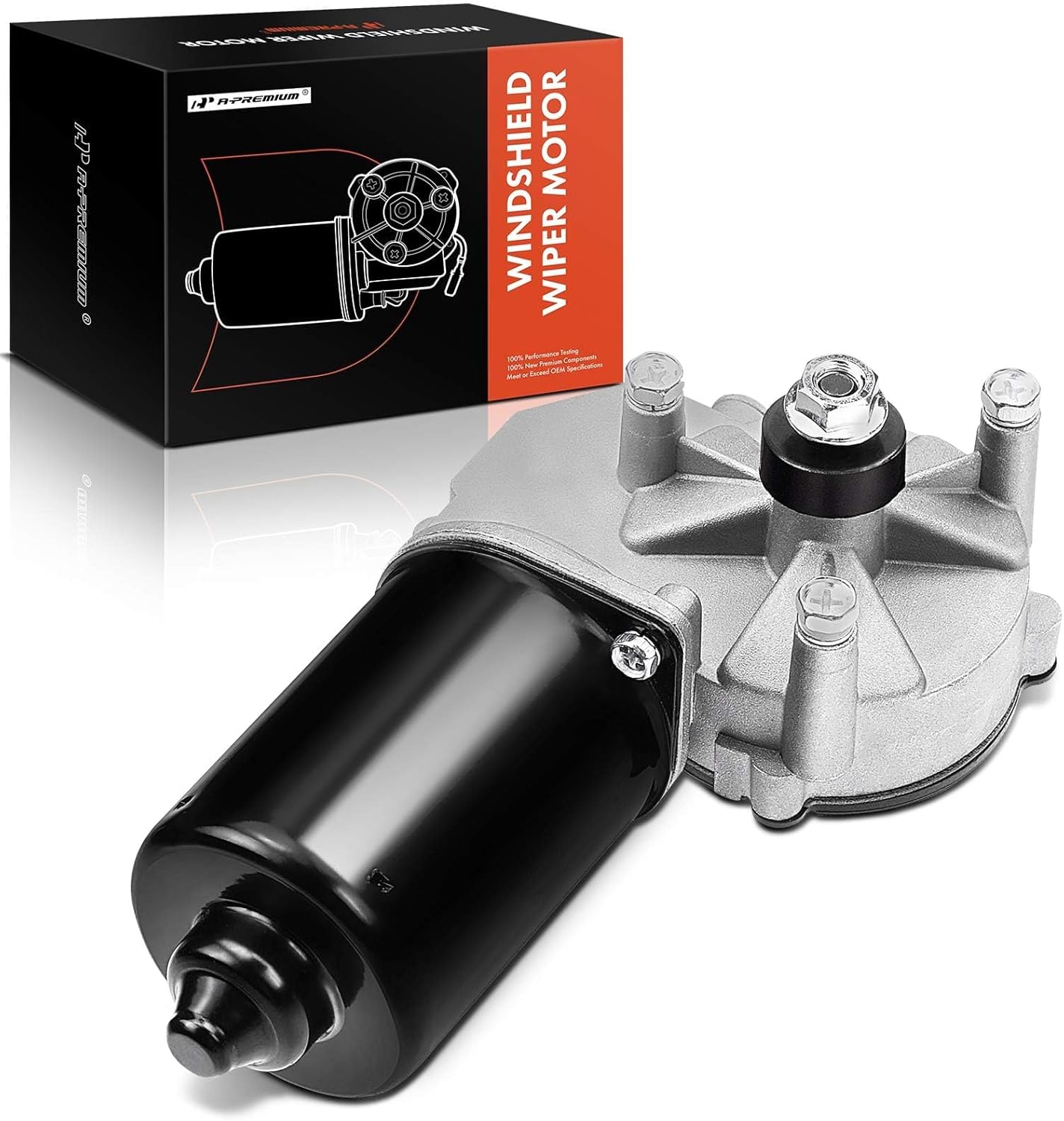 A-Premium Front Windshield Wiper Motor Compatible with Volvo XC90 2004-2014, Sport Utility, 5-Pin