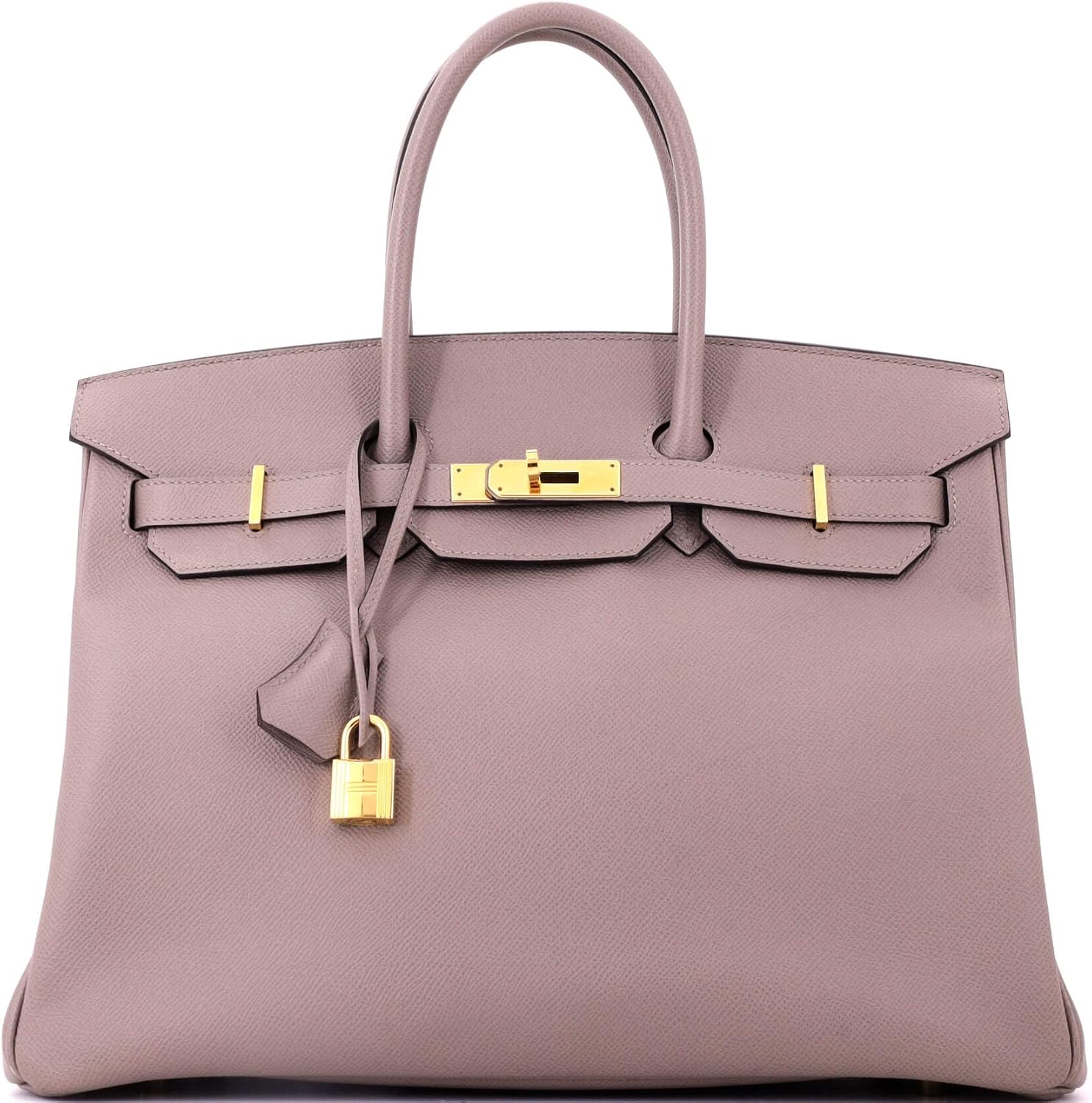 Hermès Birkin 35, Gris Asphalte Epsom Gold