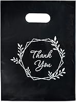 Vista 19 de 100 bolsas moradas de mercancía para pequeñas empresas, boutique y ventas al por menor, de 1.5 mil, 9 x 12 pulgadas, de plástico, gruesas