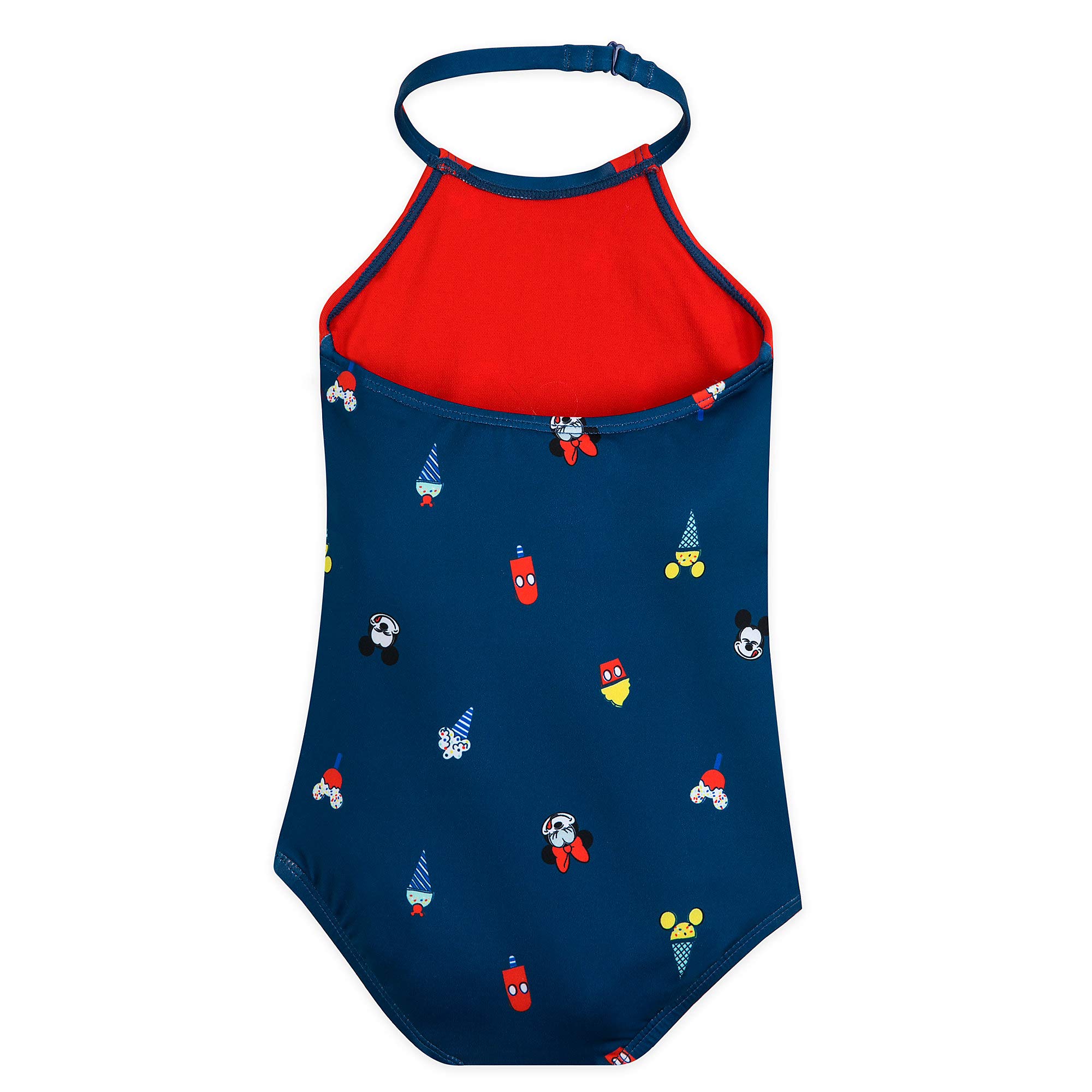 Disney Mickey and Minnie Mouse Summer Fun Swimsuit for Girls, Size 5/6