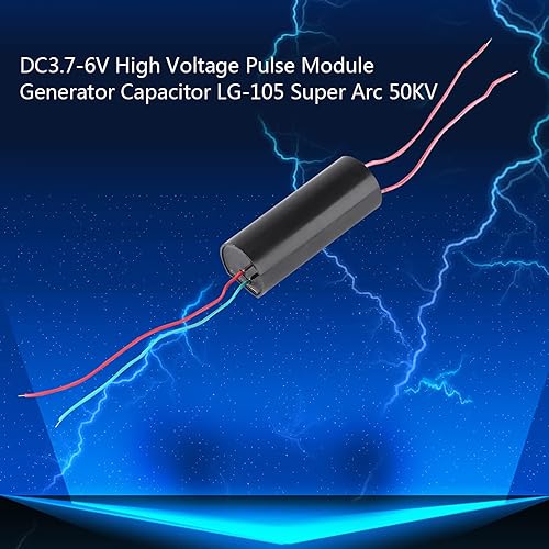 Miniatura 4 de Transformador de pulso de alto voltaje DC 3.7v-6v a 50kV Boost Step-up módulo de potencia generador de alto voltaje 50000V