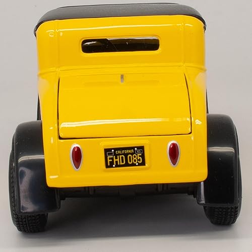 Miniatura 5 de Maisto - Modelo de báscula compatible con Ford Modelo A 1929, amarillo 1:24 MI31201Y
