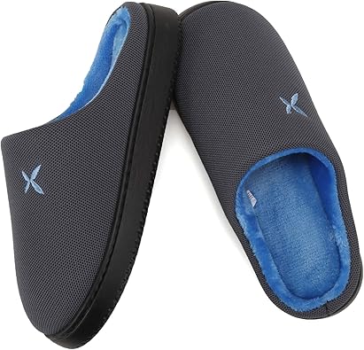mens memory foam slippers amazon