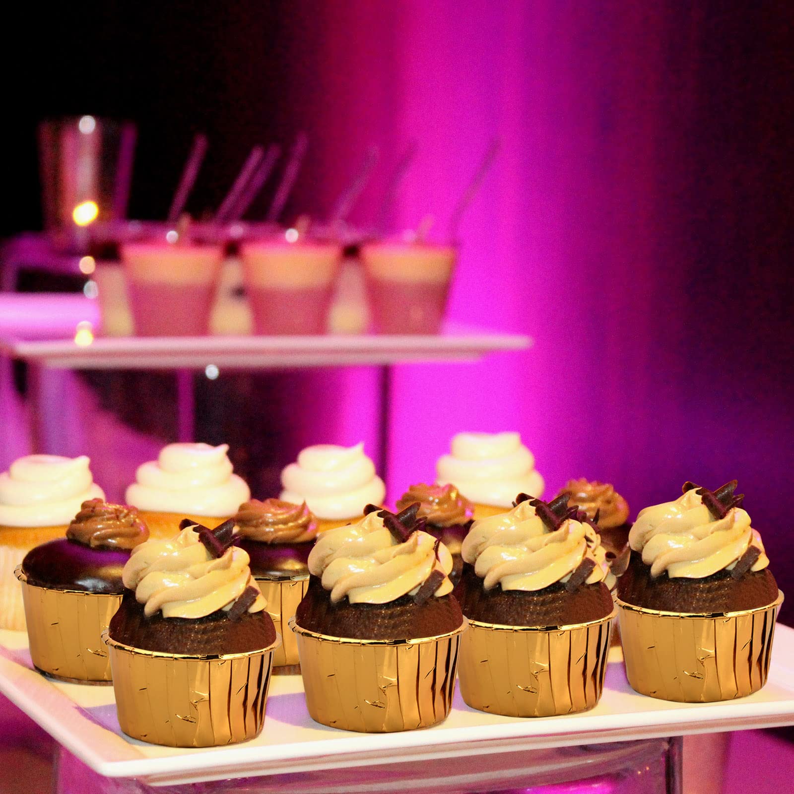 50 PièCes Caissettes Cupcake, Moule Cupcake MatéRiau De