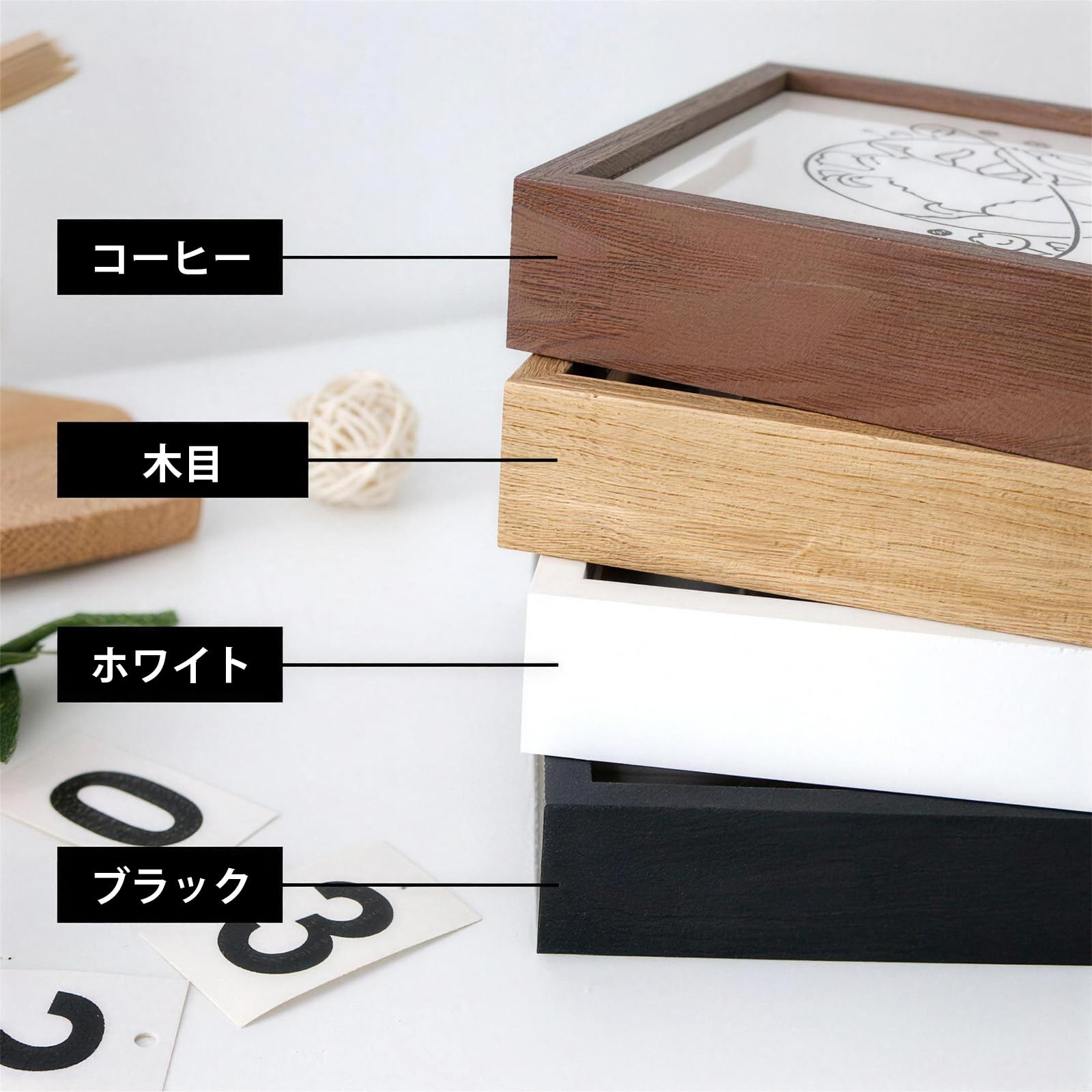 Amazon.co.jp: 旅行チケット収納フォトフレーム 貯金箱二合一