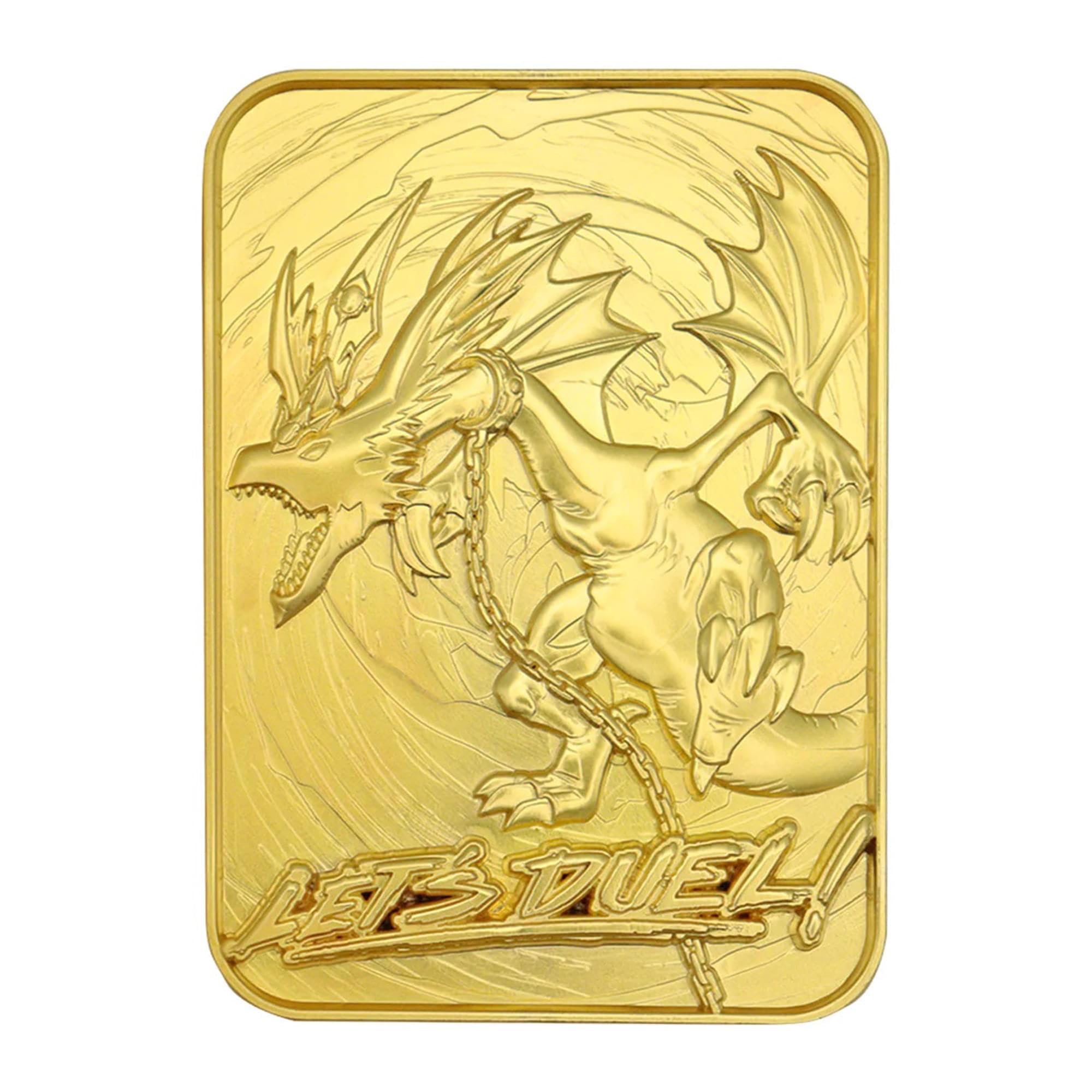 Yu-Gi-Oh! Limited Edition 24k Gold Plated Metal Card