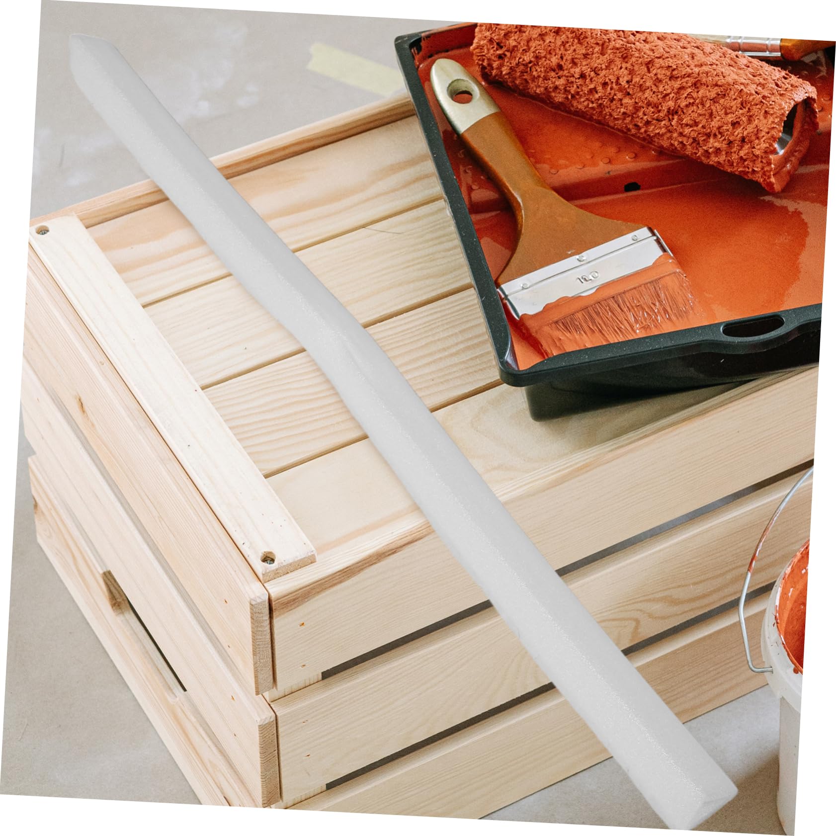POPETPOP Protectores de Esquinas de Espuma en Forma Embalaje y Transporte, 6 Piezas, Material Espuma Blanco, Protección Integral contra Golpes y Caídas