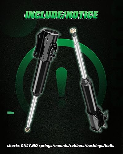 Miniatura 4 de SCITOO Amortiguadores, amortiguadores de gas delanteros compatibles con 99-04 para Chevy Tracker, 79-82 para Mazda 626,99-05 para Suzuki Grand