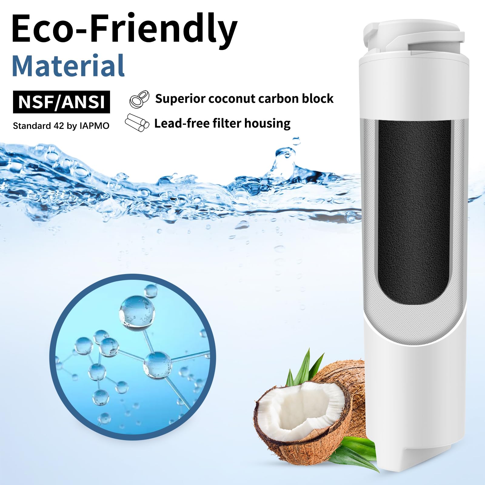 Amazon.com: SAFWAT RWFDISP Viking Water Filter (2 Pack) : Appliances