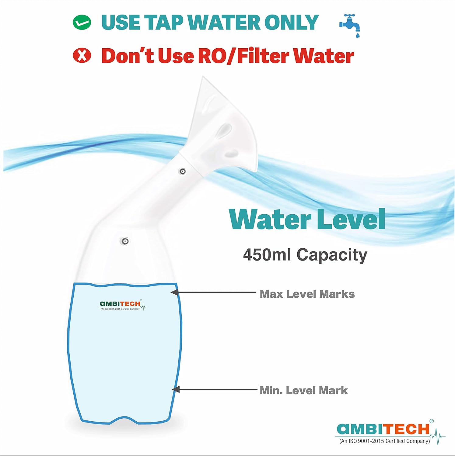 AmbiTech Steam Vaporizer Steam Inhaler Facial Vaporizer for Cold & Cough |White|1 Year Warrenty |Made in India AmbiTech Steam Vaporizer Steam Inhaler Facial Vaporizer for Cold & Cough |White|1 Year Warrenty |Made in India