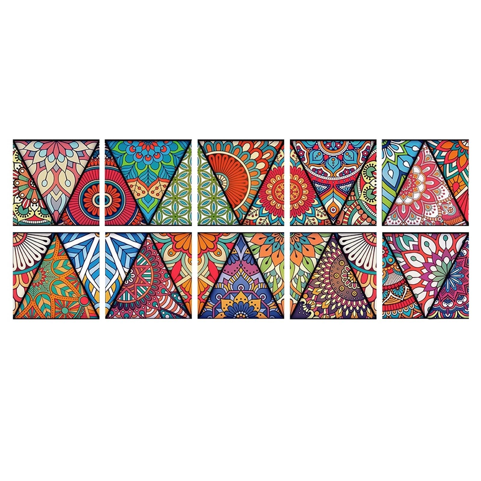 EJvkrbtx Matte Floor Tile Stickers Multicolor 10pcs 10x10cm,15x15cm,20x20cm(Color 19,20cmX20cmX10pcs)